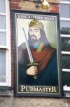 Alfred pub sign, click for larger picture